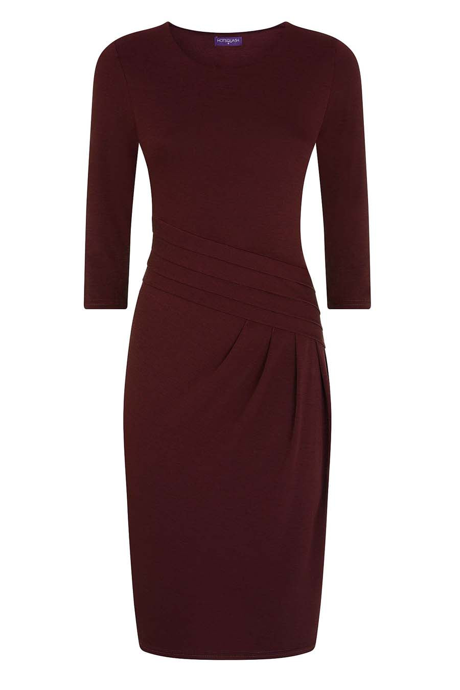 Pleat Waist Dress