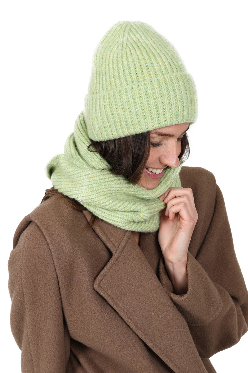 Womens Ribbed Snood