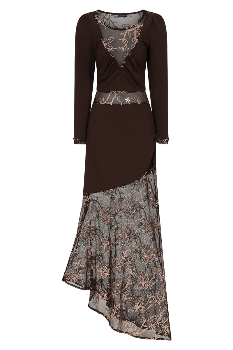 Asymmetric Mermaid Fit Dress