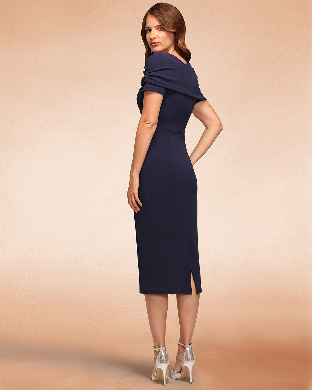 Cape Bodycon Dress