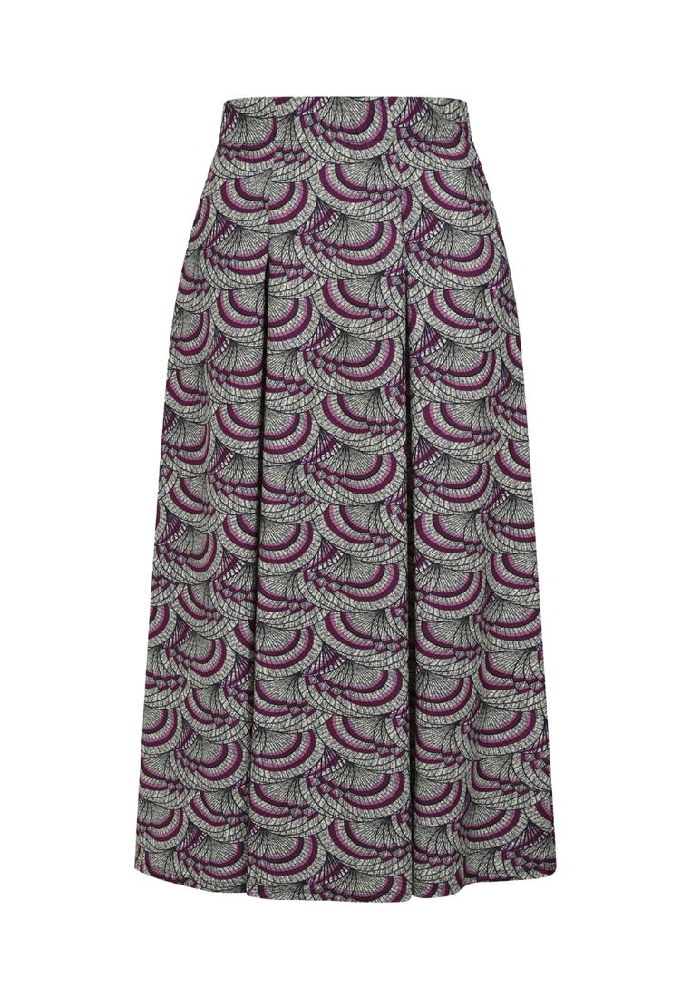 Flowing Pleated Maxi Skirt