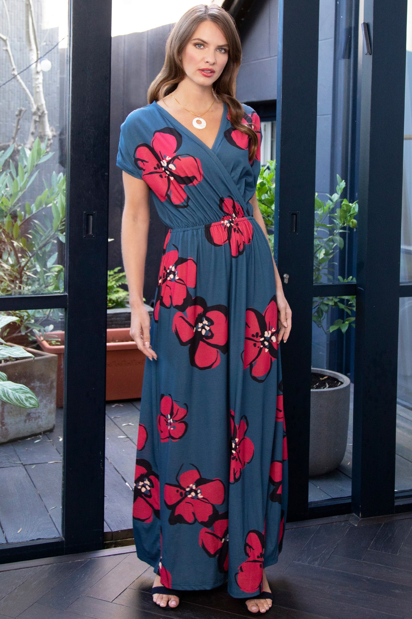 Petite Maxi Jersey Dress