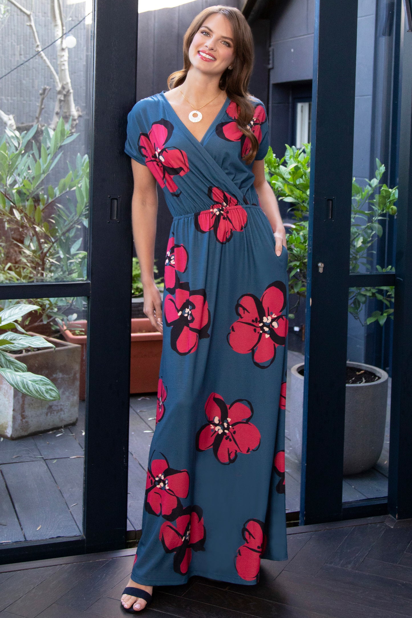 Petite Maxi Jersey Dress