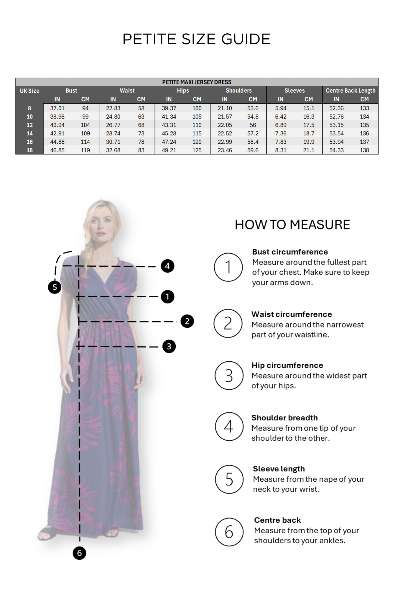 Petite Maxi Jersey Dress