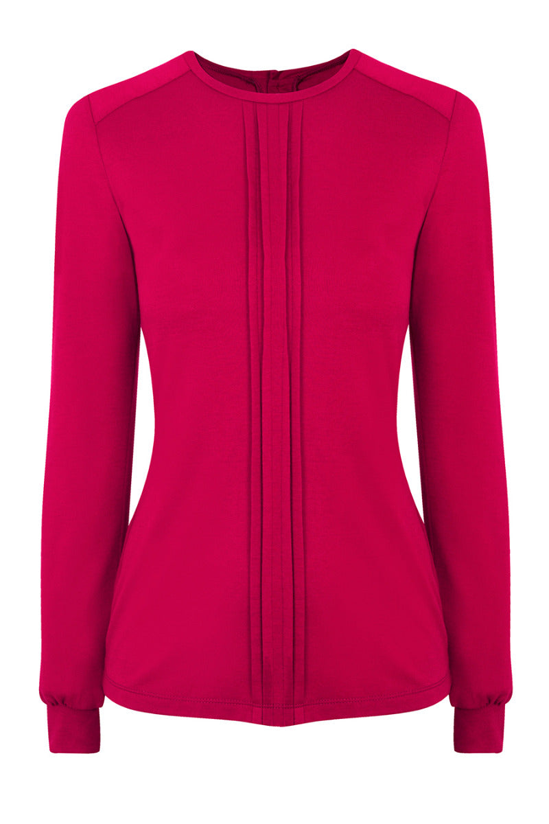 Pleat front Top