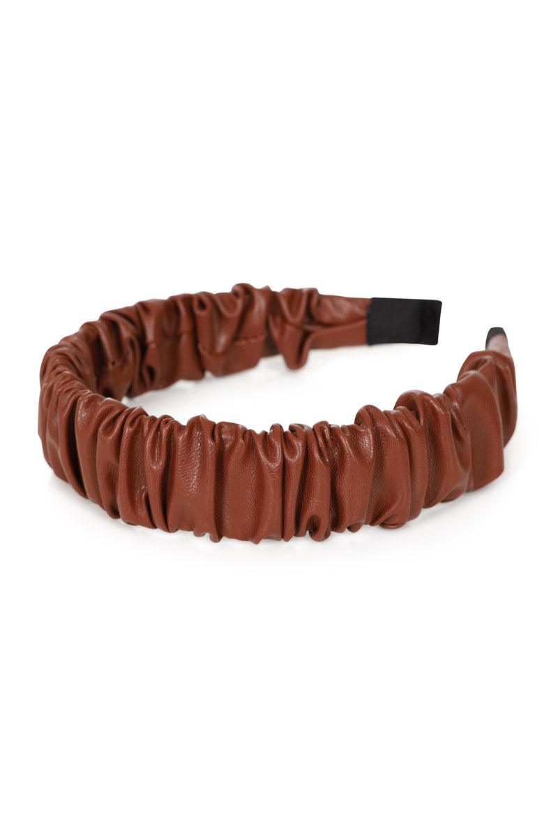 Leather-Look Headbands 2 Pack