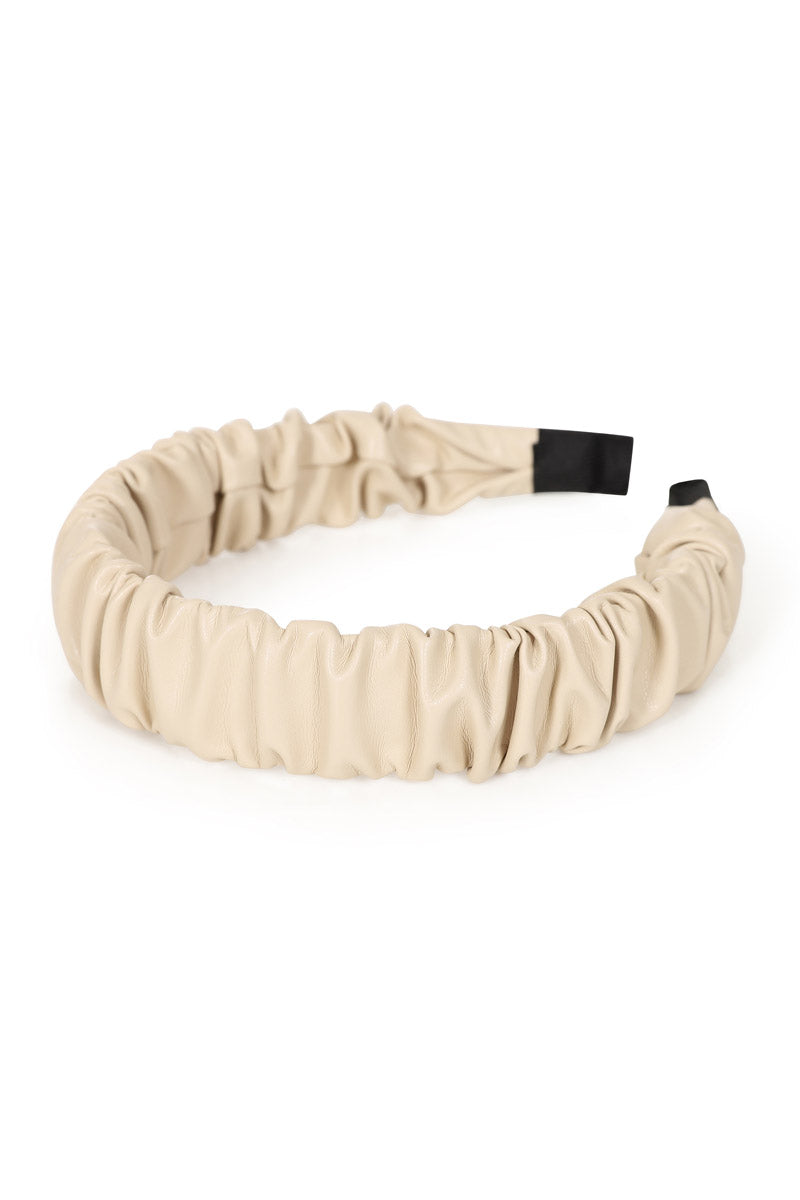 Leather-Look Headbands 2 Pack