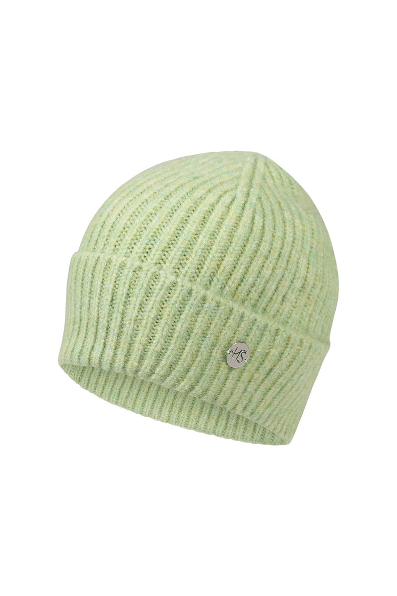 Womens Ribbed Beanie Hat