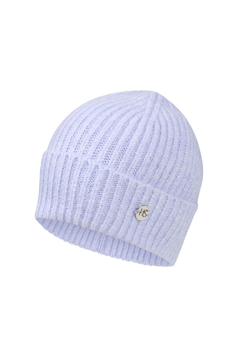 Womens Ribbed Beanie Hat