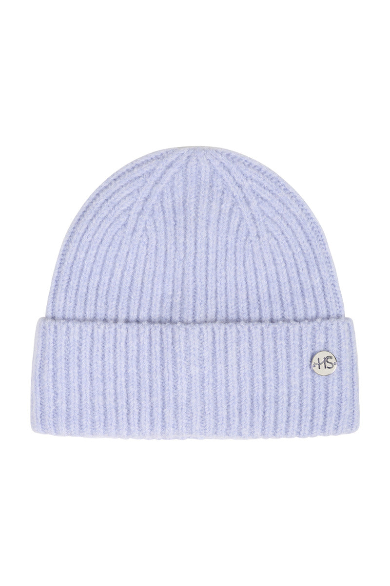 Womens Ribbed Beanie Hat