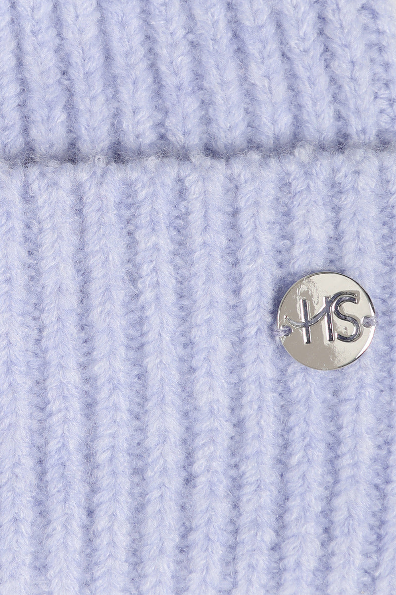 Womens Ribbed Beanie Hat