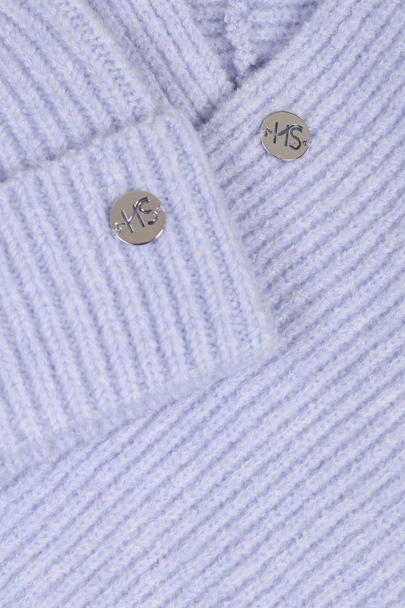 Womens Ribbed Beanie Hat