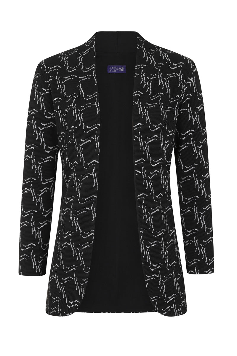 3/4 Sleeve Stretch Blazer