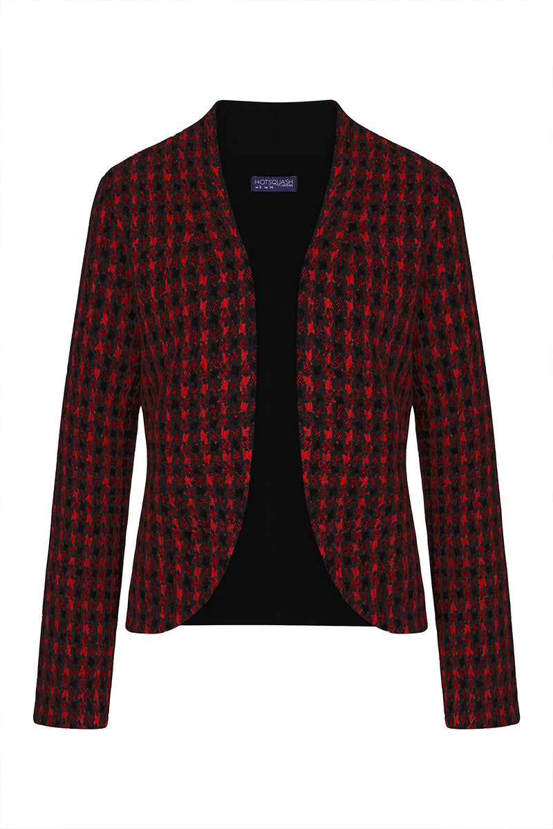 Textured Office Blazer