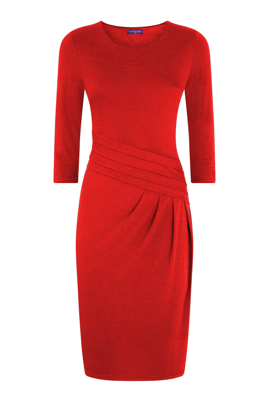 Pleat Waist Dress