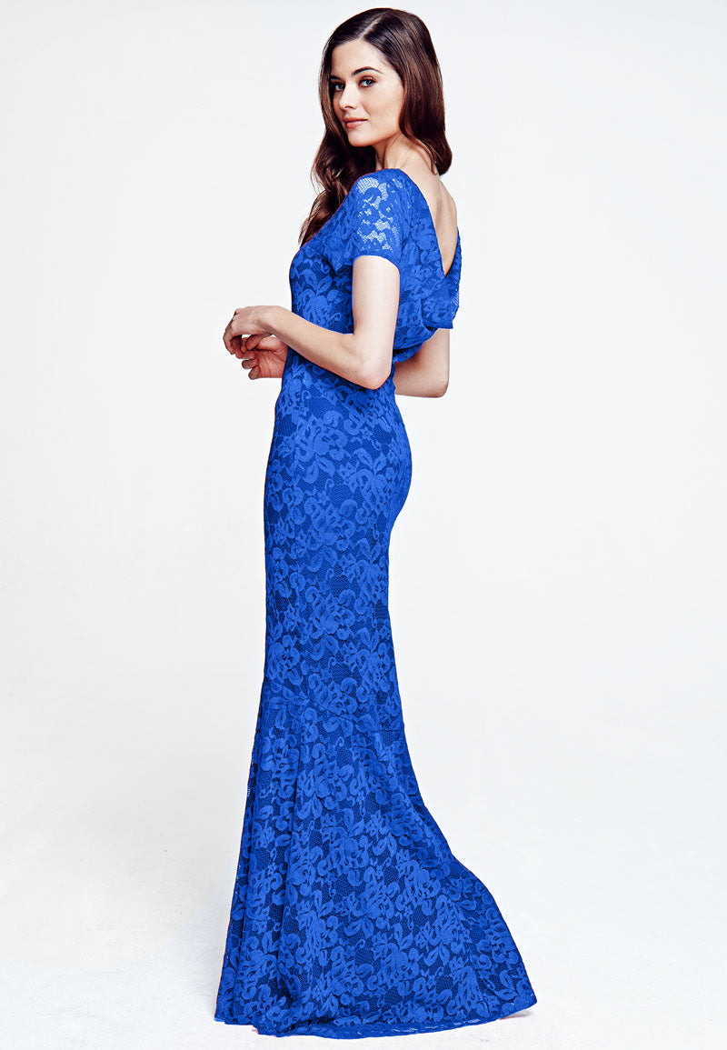 Long Lace Maxi Dress