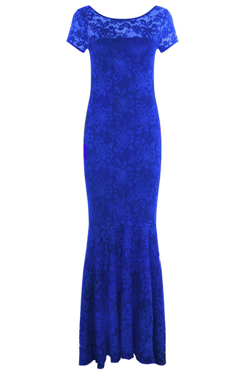 Long Lace Maxi Dress