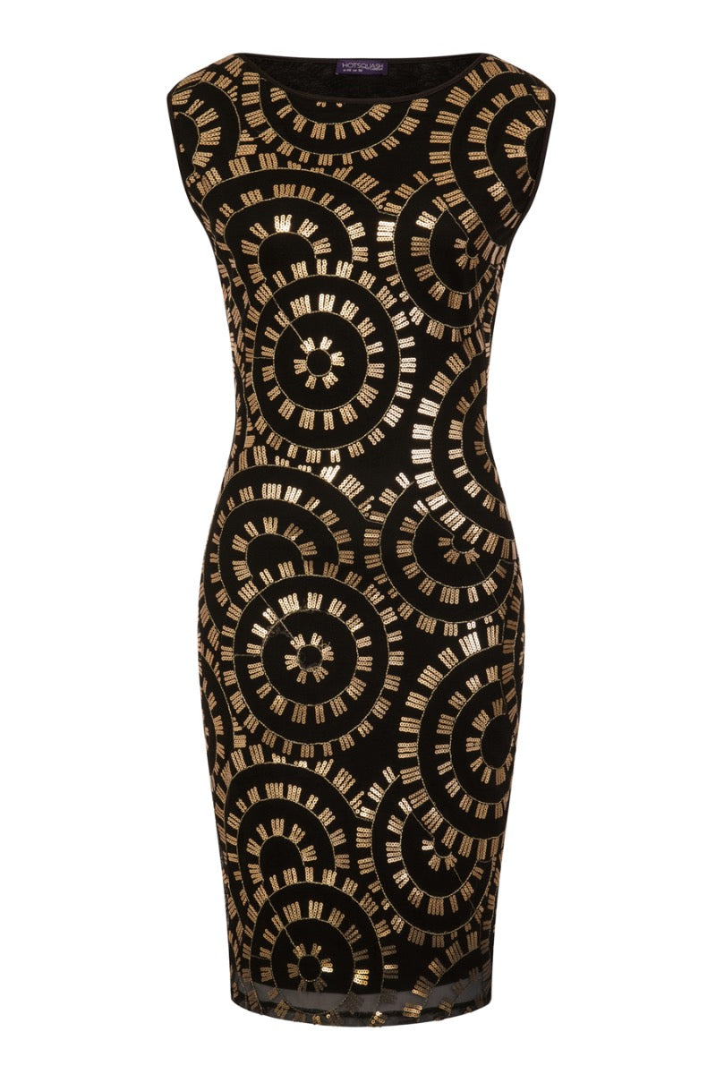 Sleeveless Sequin Dress