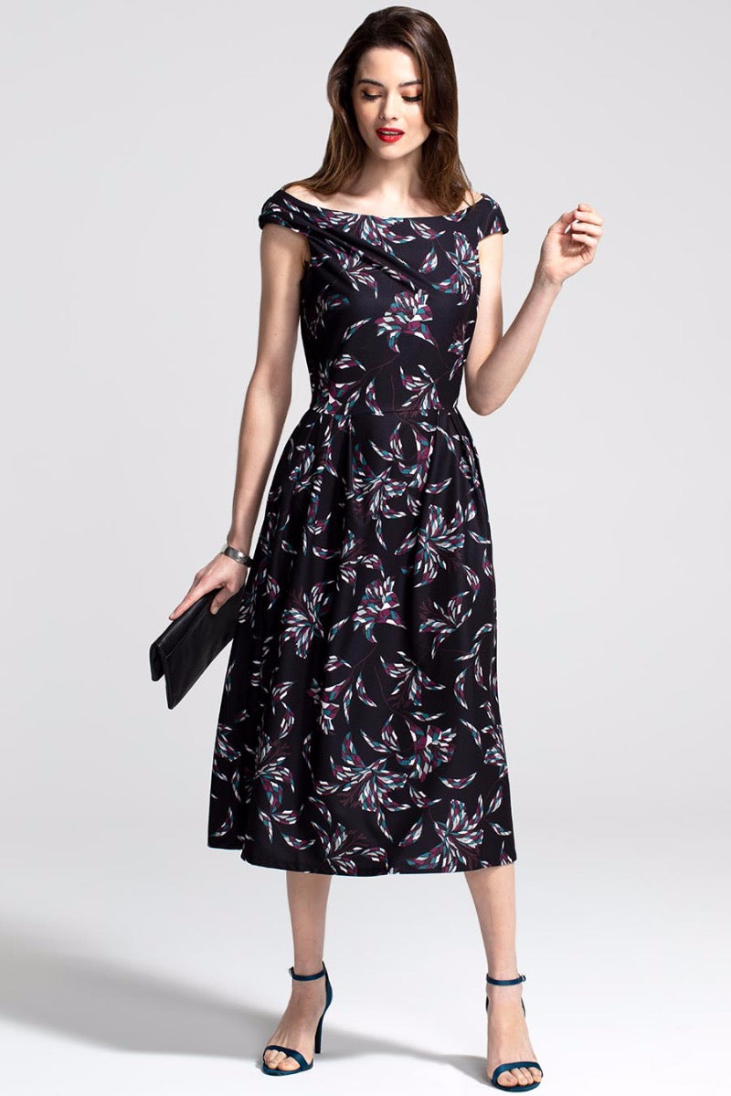 Midi Length Tea Dress