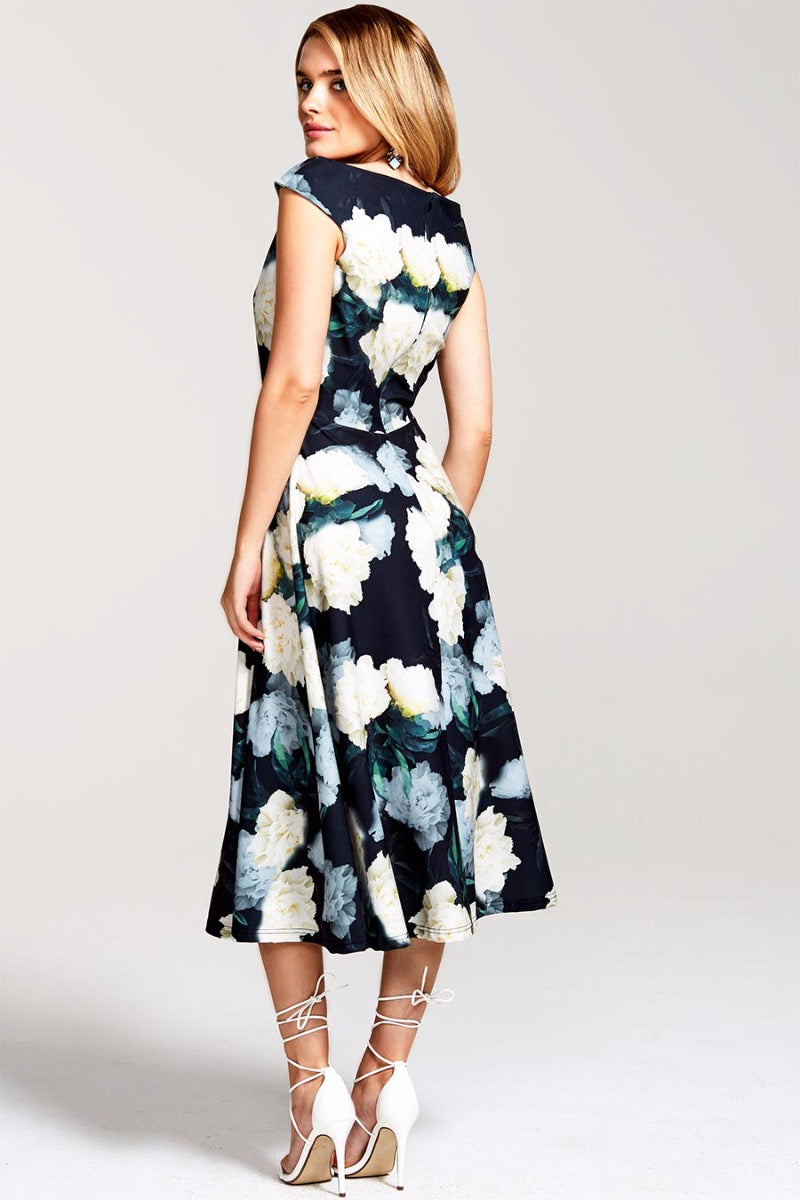Midi Length Tea Dress