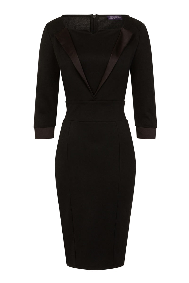 Tuxedo Ponte Dress