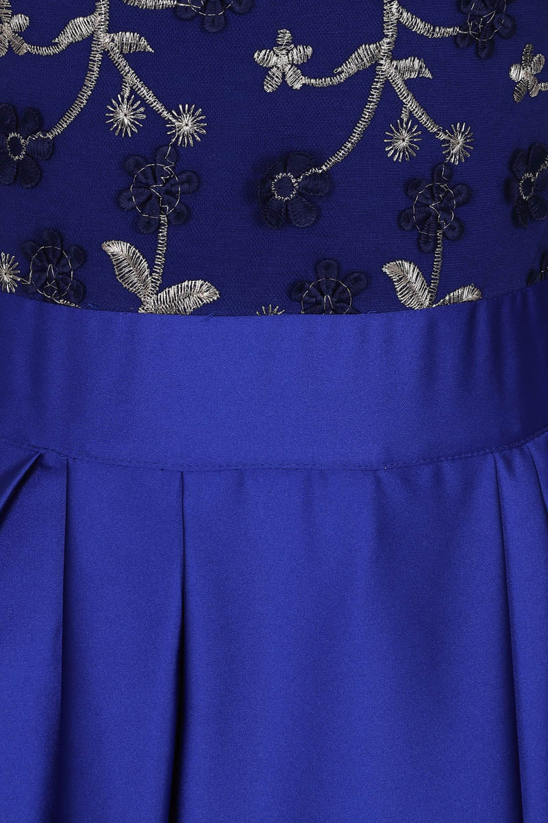 V Neck Maxi Dress with Silky High Low Skirt