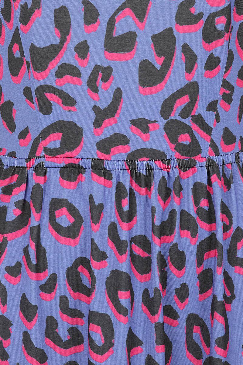 Empire Line Knee Length Dress with capped sleeves