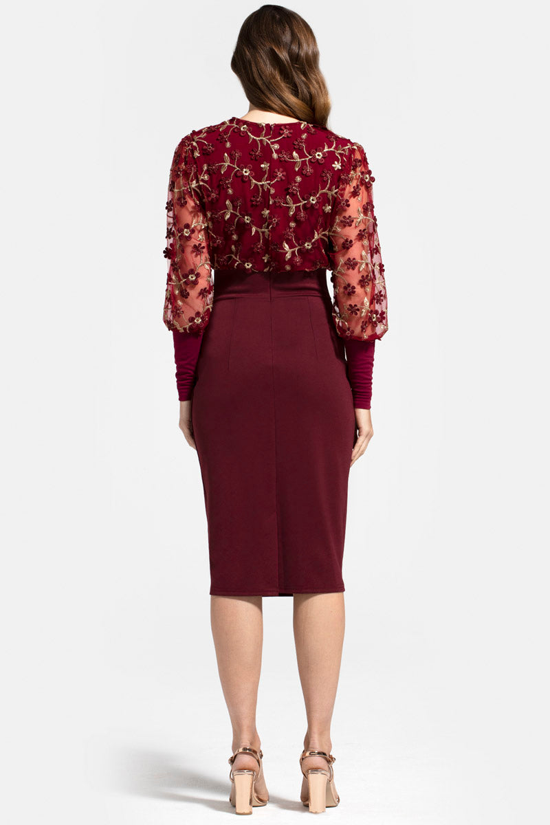 Embroidered Emma Dress