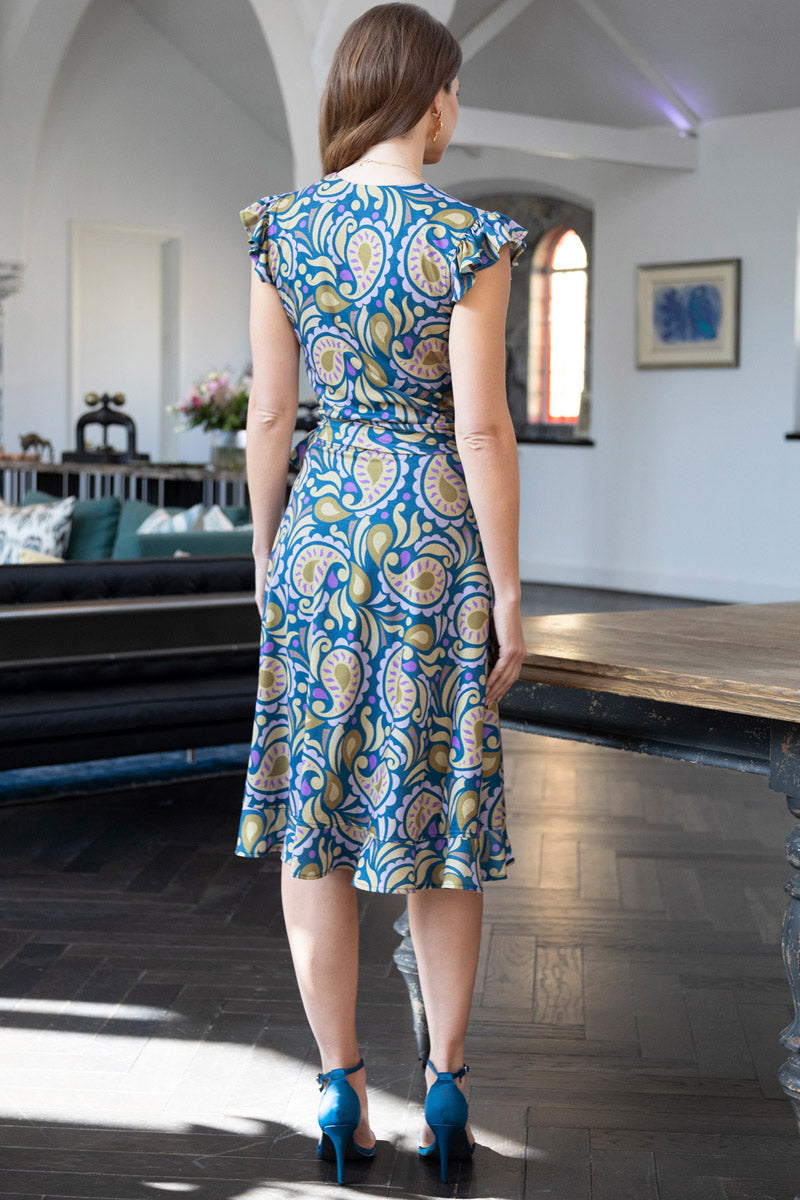 Waterfall Wrap Dress