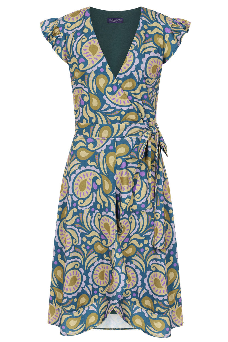 Waterfall Wrap Dress