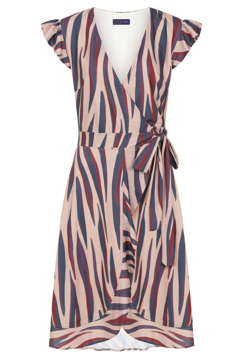 Waterfall Wrap Dress