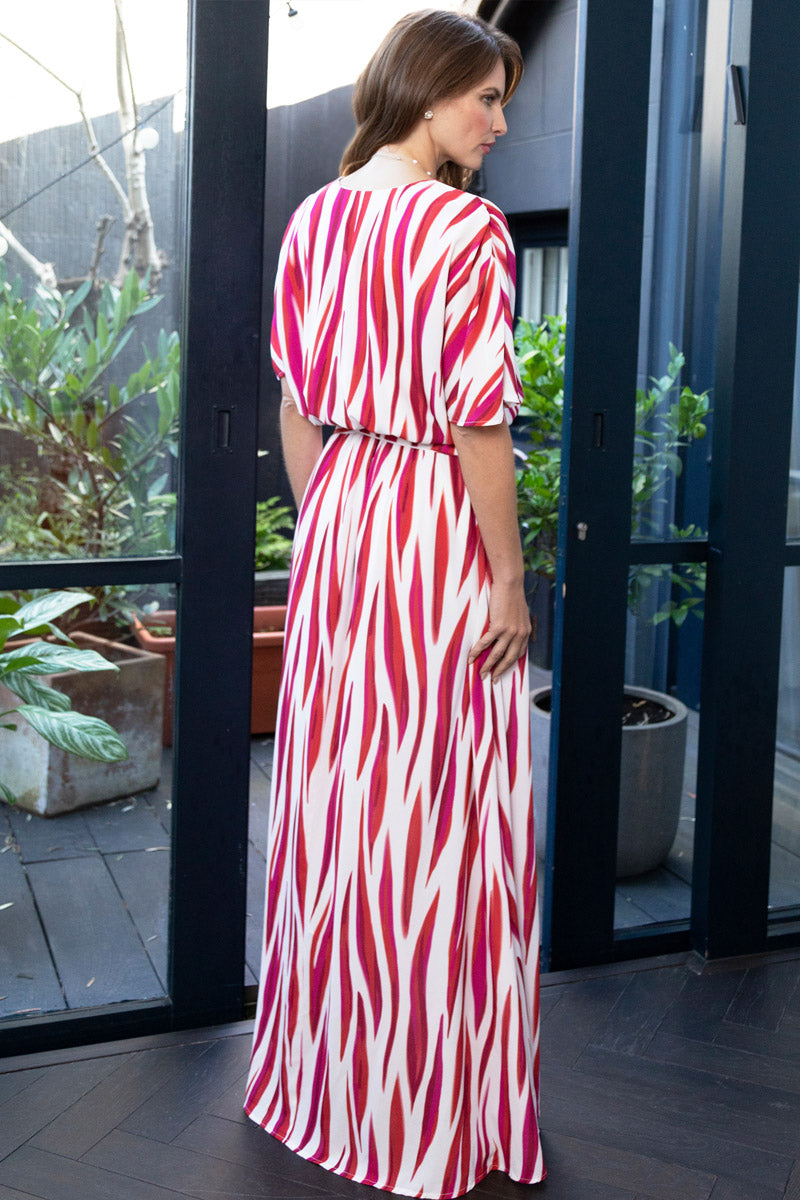 Oversized Split Front Maxi Dress