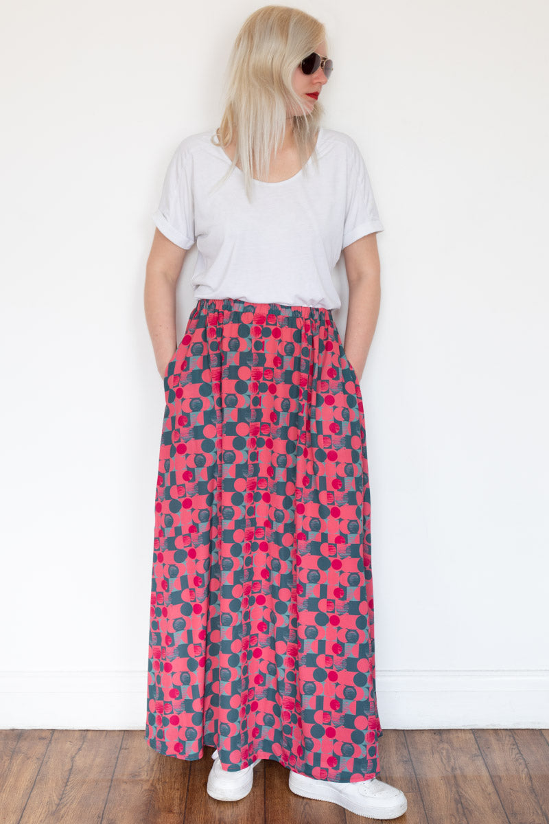 Chiffon Maxi Skirt