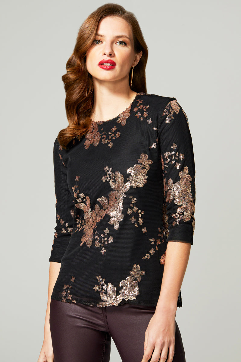 Sequin Party Top