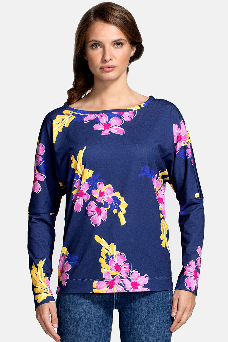 Jersey Batwing Top