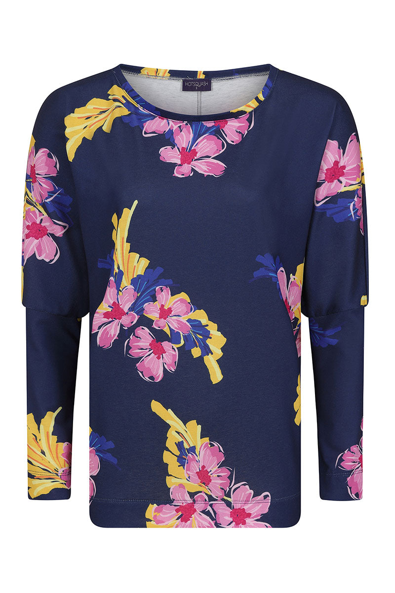 Jersey Batwing Top