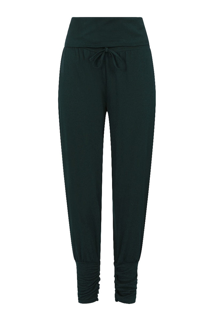 Roll Top Harem Yoga Trousers