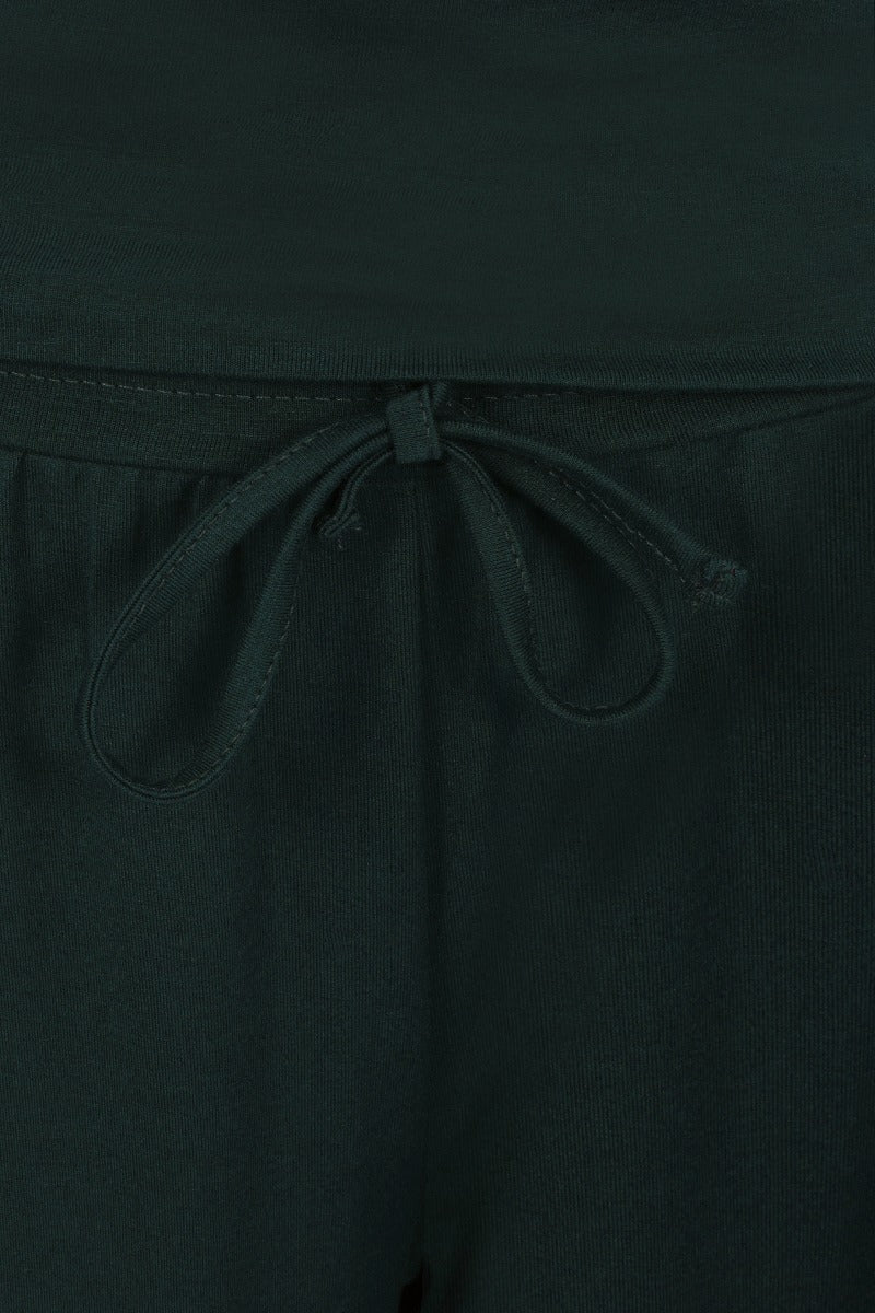 Roll Top Harem Yoga Trousers