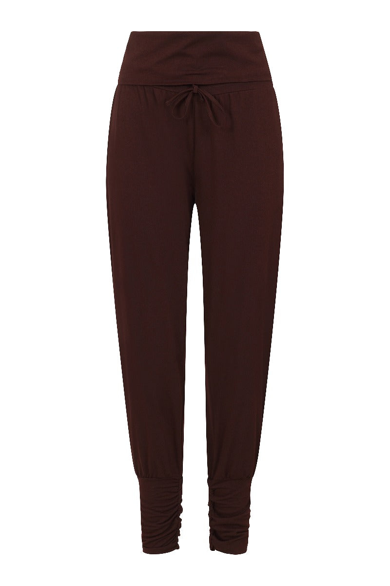Roll Top Harem Yoga Trousers