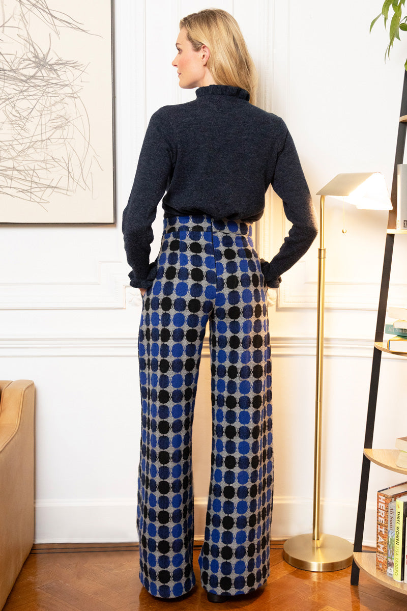 Tailored Wide Leg Trouser