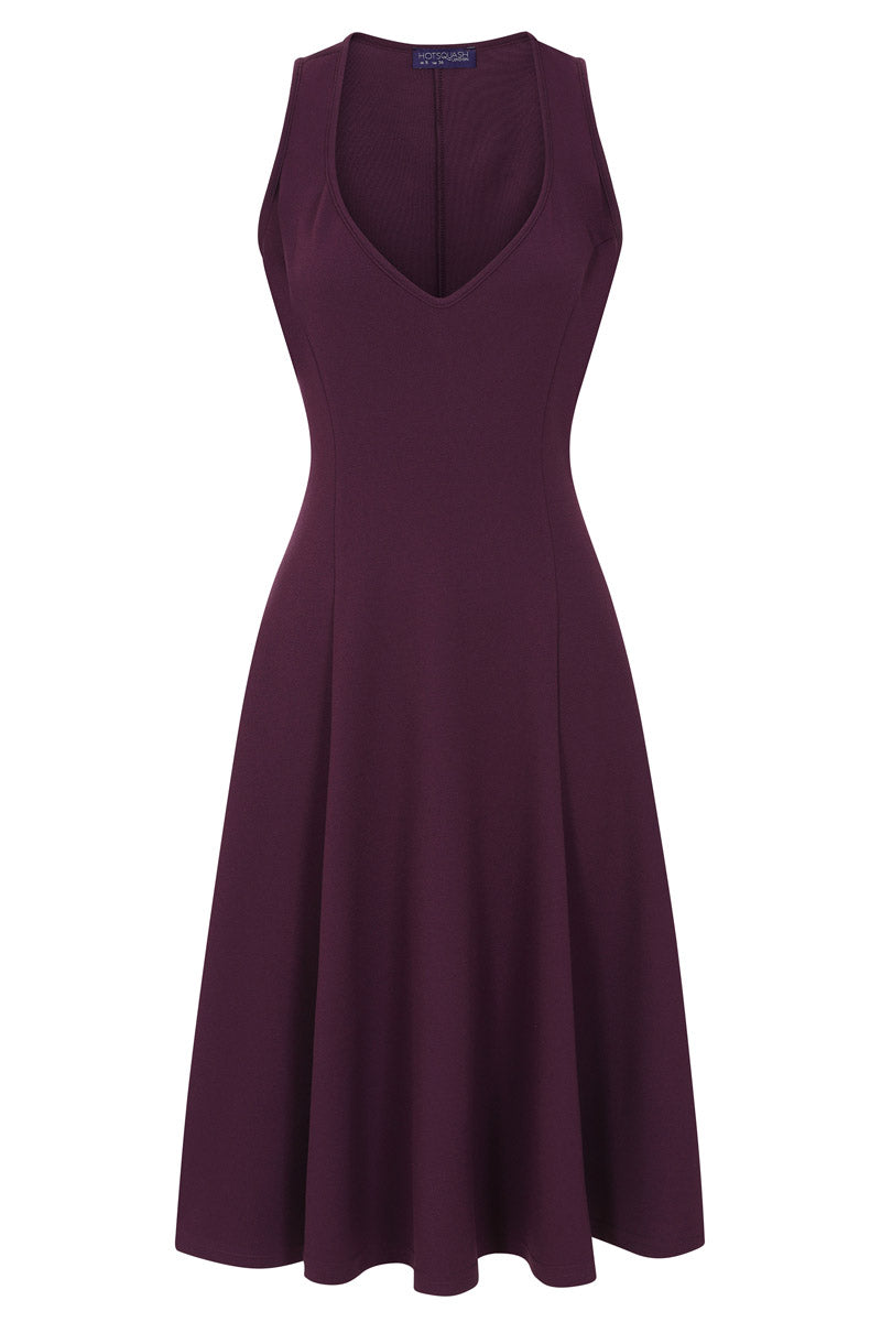 Petite Sleeveless A-Line Dress