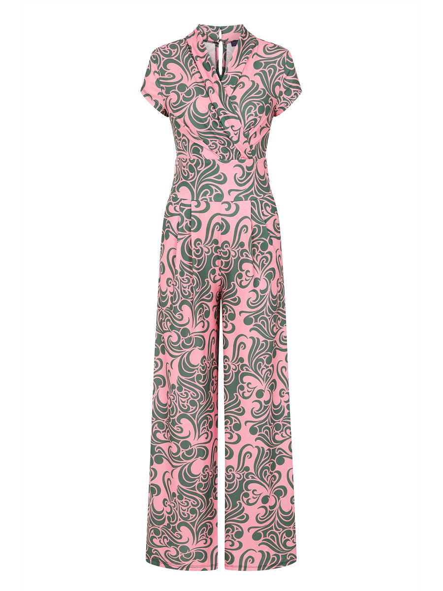 Petite Wide Leg Jumpsuit