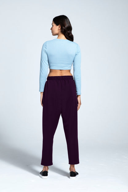Balloon Trouser with Elasticated Waistband