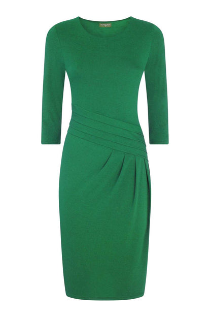 Pleat Waist Dress