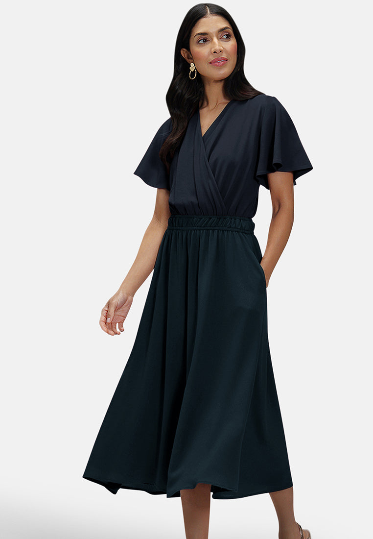 Chiffon Midi Dress