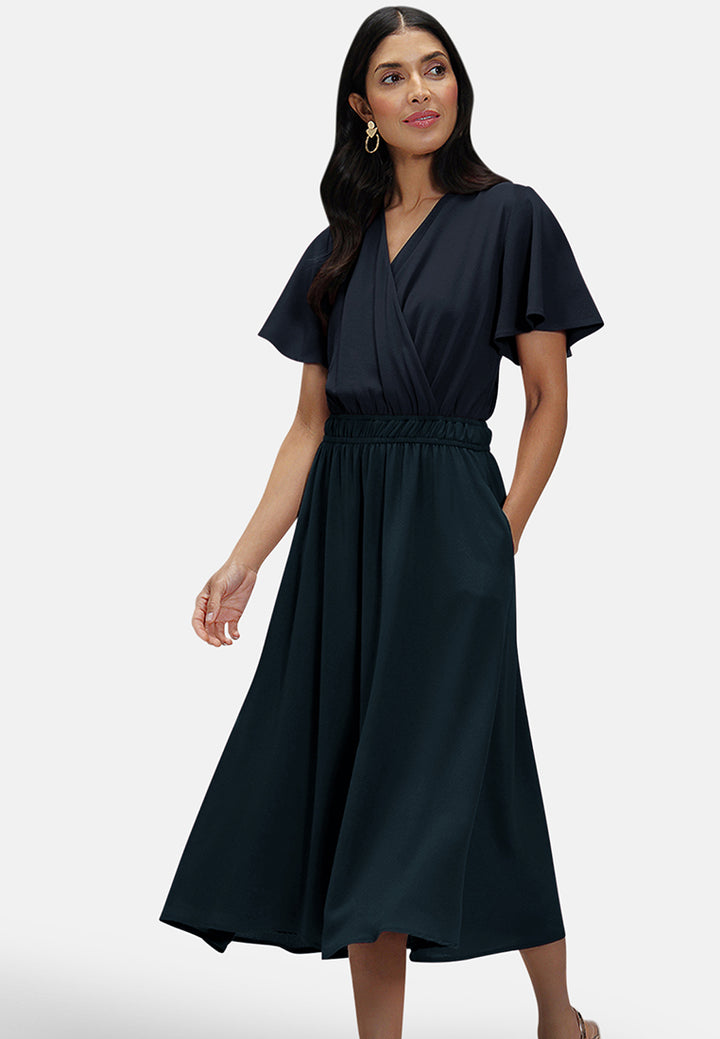 Chiffon Midi Dress
