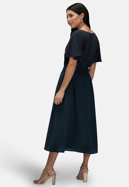 Chiffon Midi Dress