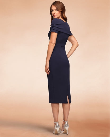 Cape Bodycon Dress