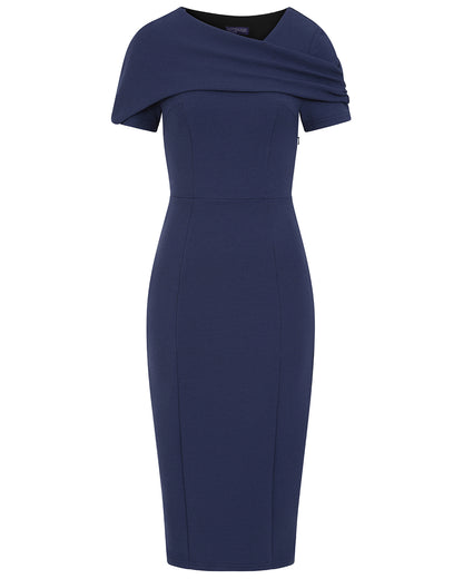 Cape Bodycon Dress