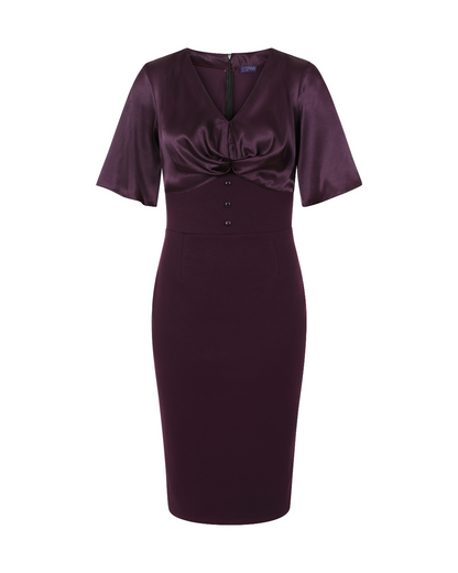 Short Sleeve Cocktail Dress